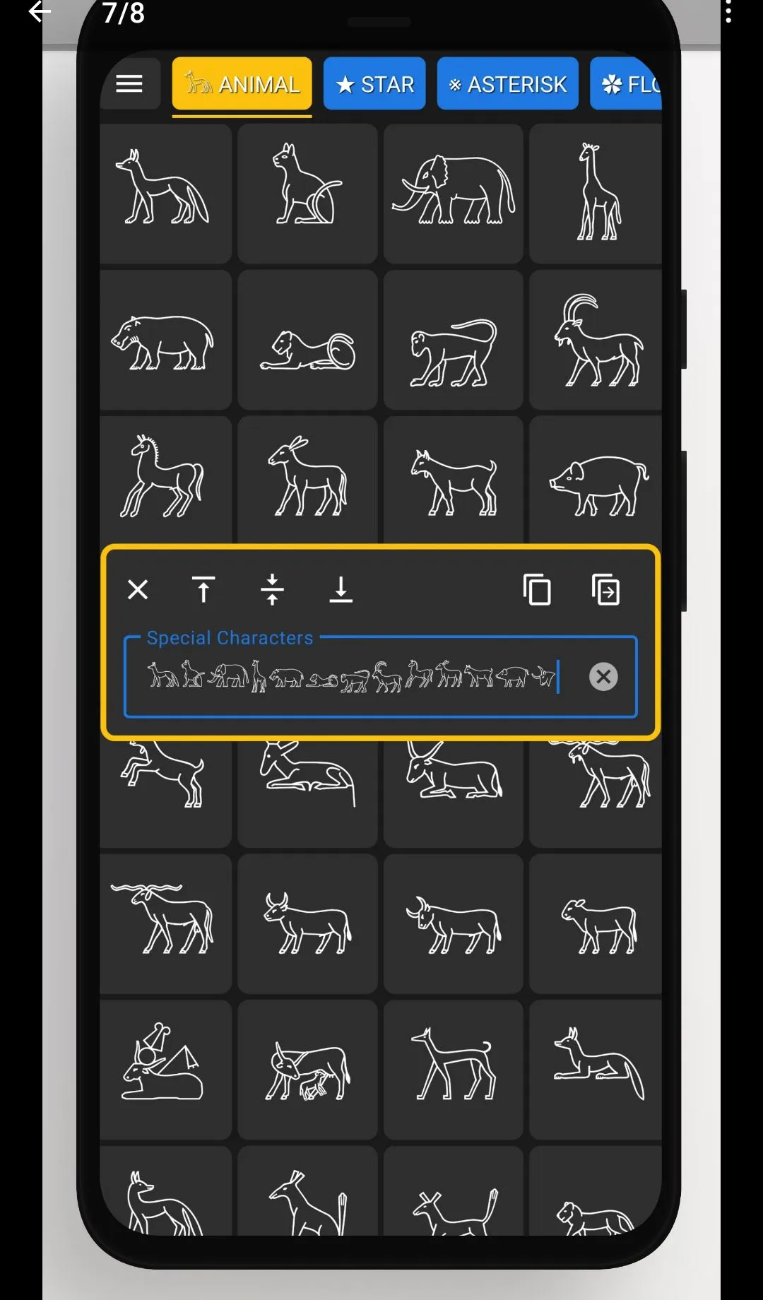 �����ɫ�������APP(�ַ����鸴�ƹ���)v1.0.11 �ֻ����ͼ