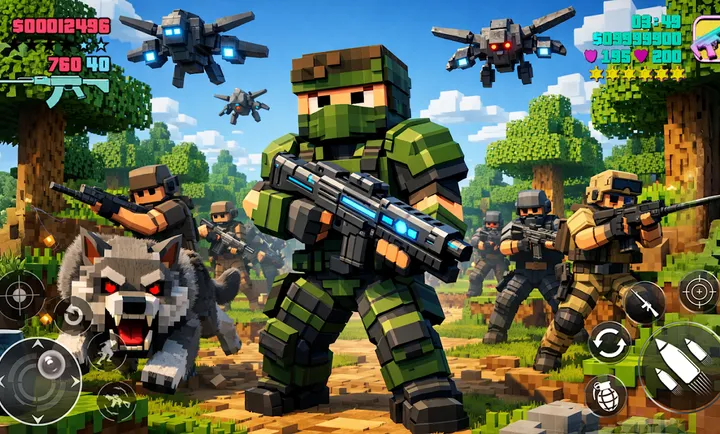 ��Ұ���֣�����ǹս(�������������Ϸ)v1.0.2 �ٷ������ͼ