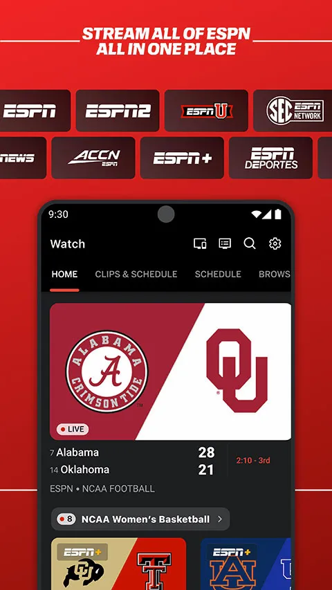 ESPN(��������ֱ��)v7.15.0 ��Ѱ��ͼ