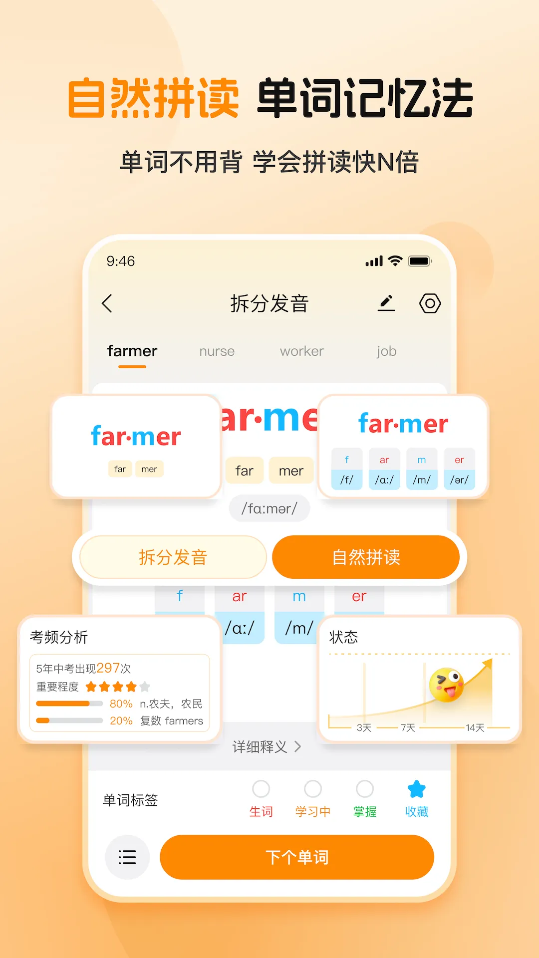 ȫ�㱳����(Ӣ��ʻ�ѧϰ����)v1.0.2 �ֻ����ͼ