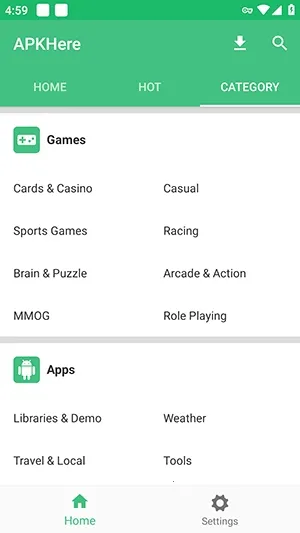 APKHere���İ�(��Դ���ع���)v1.1.0 �ֻ����ͼ