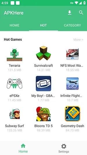 APKHere���İ�(��Դ���ع���)v1.1.0 �ֻ����ͼ