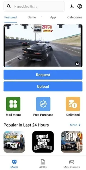 HappyMod Extra������(��׿��Ϸƽ̨)v1.0.3 ��Ѱ��ͼ