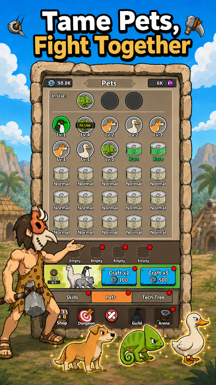 ԭʼս��Ʒ֮�����ò˵���(ԭʼս��Ʒ֮����Ϸ)v1.2.2 �ٷ������ͼ